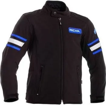 Moto bunda Dětská moto bunda RICHA TOULON 2 SOFTSHELL JUNIOR modrá (Velikost: 152) MCF_15017