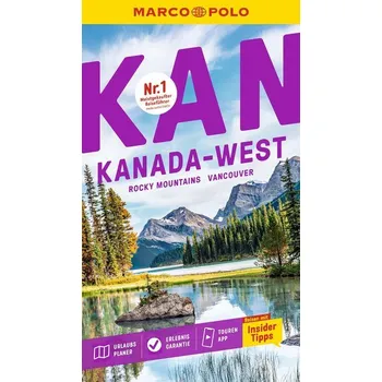 Cestování MARCO POLO Reiseführer Kanada West, Rocky Mountains, Vancouver - Teuschl, Karl [DE] (2026, Brožovaná, MairDuMont)