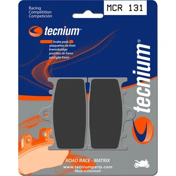 Nářadí na motocykly TECNIUM Racing Brzdové destičky ze slinutého karbonu - MCR131 MCR131