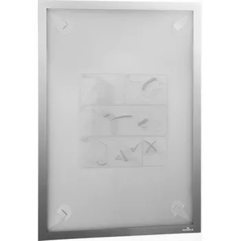 Kancelář Samolepící rámeček DURAFRAME WALLPAPER A3 - Stříbrný