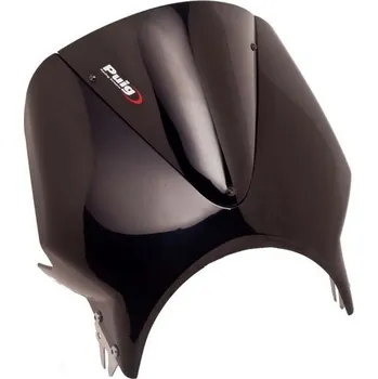 Plexi štít PUIG RETROVISIONS 003NN černý černý ROYAL ENFIELD Continental GT 650 TWIN 2021-2021