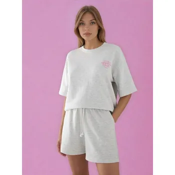 Sinsay - Bavlněné teplákové kraťasy - jiné - 622GY-ML9 - 622GY-ML9-L-1