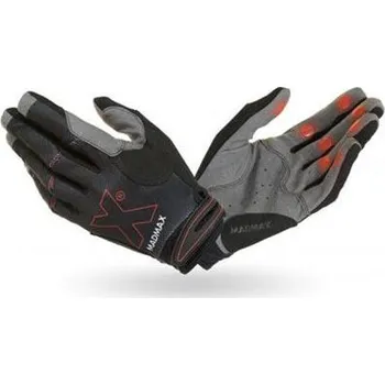 Fitness MadMax Fitness rukavice Crossfit 103 - černé/šedé