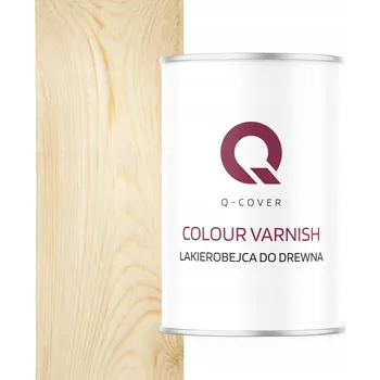 Lak na dřevo Lakýrnicová lazura Q-COVER 1 l bezbarvá polomatná