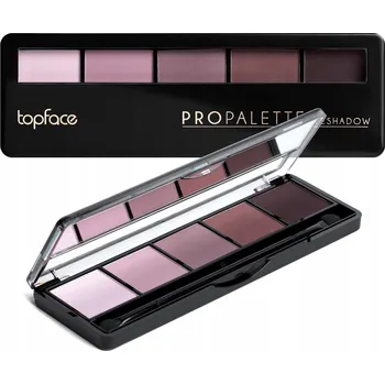 Přípravek na oči Paletka očních stínů Topface Lisované, mix povrchů