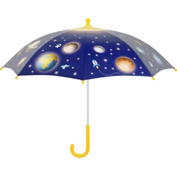 Deštník Deštník dětský PLANETS, modrá, pr.69x59cm|Esschert Design