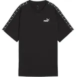 PUMA Dámské tričko ESS Tape Relaxed Fit PUMA ČERNÁ
