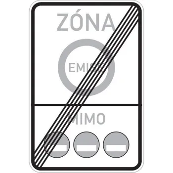 Dopravní značka Dopravní značka IZ7b - Emisní zóna
