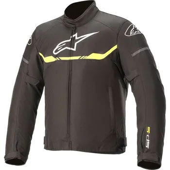 Moto bunda bunda T-SPS WATERPROOF, ALPINESTARS (černá/žlutá fluo, vel. 2XL) (Velikost: S) 3200120-155