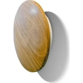 Nástěnné svítidlo LED Nástěnné svítidlo AZzardo Ancona Wood M AZ2715 12W 720lm 3000K IP20 18cm dřevěné