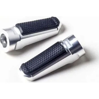 Auto-moto Stupačky bez adaptérů PUIG SPORT 7318P stříbrná s gumou SYM TL 500 2020-2021