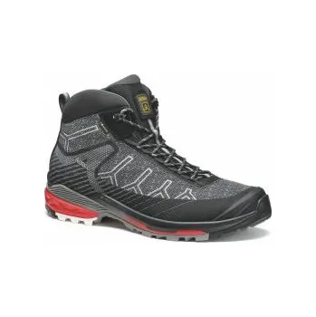 Pánská treková obuv Asolo Falcon EVO Jaquard GV black/red pánská UK 10,5 obuv + DÁREK DLE VÝBĚRU!