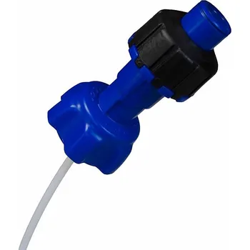 Nářadí na motocykly náhradní koncovka pro kanystr R15, RTECH (modrá) R-GASCANQFBL0