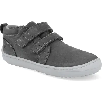 Barefoot dětské kotníkové boty Be Lenka - Play Dark Grey šedé Velikost: 33