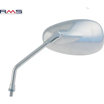 Zrcátko pro motocykl Zpětné zrcátko RMS 122760310 levý chrom 122760310