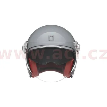 Motodoplněk přilba HERITAGE, NOX PREMIUM (šedá, vel. XL) 2024 (Velikost: XS) CASQNHERINARDO