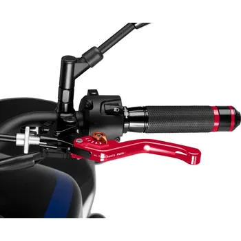 Motodíl Páčka spojky bez adaptéru PUIG 3.0 230RT krátké červená/oranžová 230RT