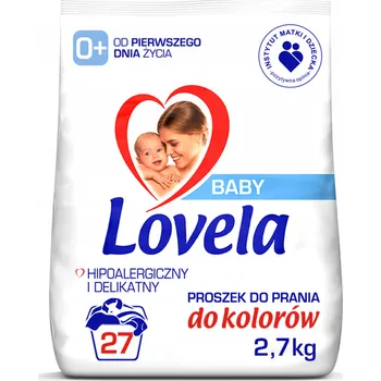 Prací prášek Lovela BABY Prací prášek pro děti na barevné prádlo 2,7 kg
