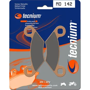 Nářadí na motocykly Brzdové destičky TECNIUM MX/ATV ze slinutého kovu - MO142 MO142