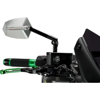 Zrcátko pro motocykl Zpětné zrcátko PUIG GTI 015ND černá / eloxovaný hliník pravý HONDA CB 500 X 2013-2026