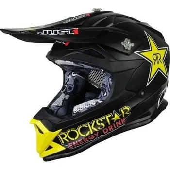 Motodoplněk Dětská helma JUST1 J32 ROCKSTAR ENERGY DRINK matná MCF_9983