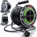 ONDRAGON Prodlužovací kabel na bubnu 25 m – 3×2,5 mm² s 4 zásuvkami