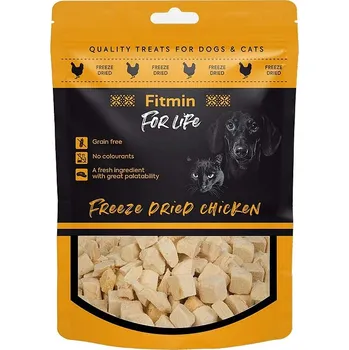 Pamlsek pro psa Fitmin Dibaq a.s. Helvíkovice 90 564 01 Žamberk Fitmin For Life Mrazem sušená kuřecí pochoutka pro psy a kočky 1ks