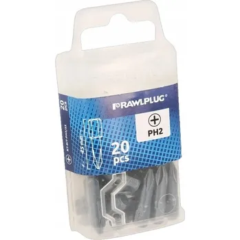 Bit Křížové bity Rawlplug RT-BIT-PH2/25 PH2 x 25 mm, 20 ks