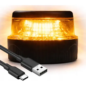 Autoelektronika Výstražná LED svítilna 12-24V oranžová