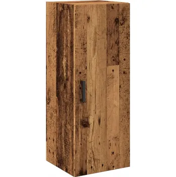 Noční stolek Závěsná noční stolek ze starého dřeva 34,5 x 34 x 90 cm