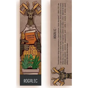 Záložka Kartonová záložka do knihy Roháček s perleťovým p