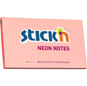 Samolepící bloček Samolepicí bločky Stick'n 100 listů