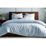 DARRÉ Bavlněné povlečení Jednobarevné perkálové - ledově modré Velikost: 140 x 200 + 70 x 90