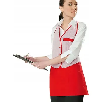 Pracovní zástěra Italská zástěra - červená