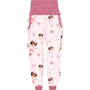 Dívčí kalhoty V-mart Softshellové kalhoty zateplené baletky Velikost: 98