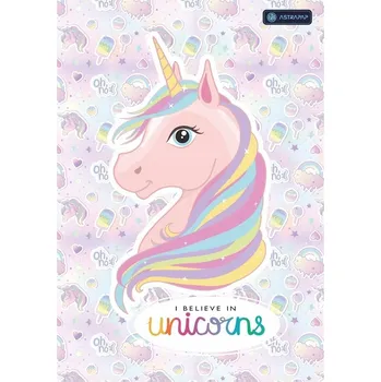 Sešit Sešit A4 s trojitou linkou Astra, 32 listů