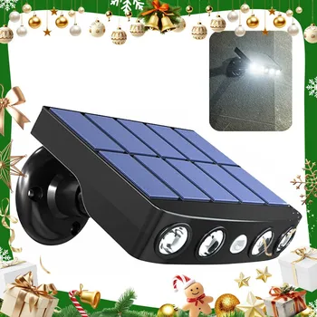 Venkovní osvětlení ZEWNĘTRZNY KINKIET SOLARNY LED SENZOR POHYBU PIR ZAHRADNÍ LAMPA IP65