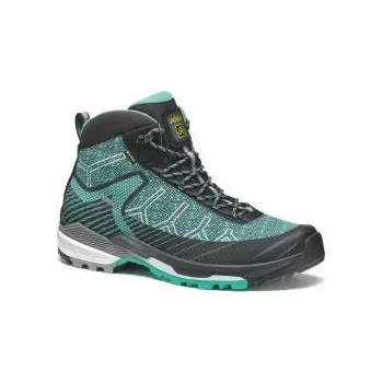Dámská treková obuv Asolo Falcon EVO Jaquard GV black/aqua green dámské UK 4,5 obuv + DÁREK DLE VÝBĚRU!