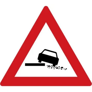 Dopravní značení Dopravní značka - Nebezpečná krajnice