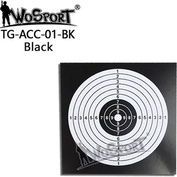 Náhradní černé terče 14x14cm - 100ks. Wosport