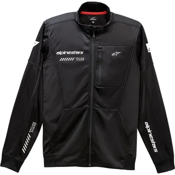 Pánská mikina ALPINESTARS (CASUALS) FLEECE STINT MF TK BK (1230-5313010XL) (Velikost: M) 1230-5313010XL