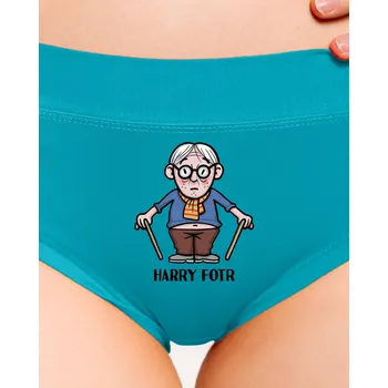 Souprava dámského spodního prádla Bastard Harry Fotr dámské kalhotky Turquoise