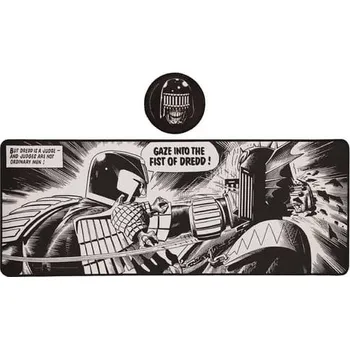 Podložka pod myš FaNaTtik Podložka pod myš a klávesnici Judge Dredd + podtácek