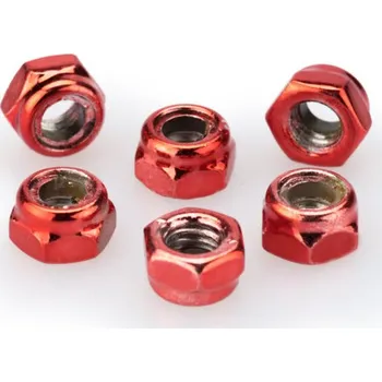 Motodoplněk Matky PUIG ANODIZED 0735R červená M5 (6pcs) 0735R