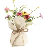 Umělá rostlina FLOS s barevnými kvítky 884844