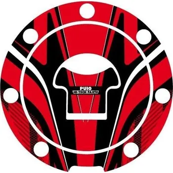 Motodoplněk Ochranné nálepky na víčko nádrže PUIG RADIKAL 6308R červená HONDA CBF 1000 2006-2013