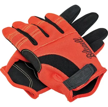 Moto rukavice BILTWELL GLOVES MOTO O/B/Y (1501-0607-005) (Barva: Black| Orange, Velikost: XL) 1501-0607-005