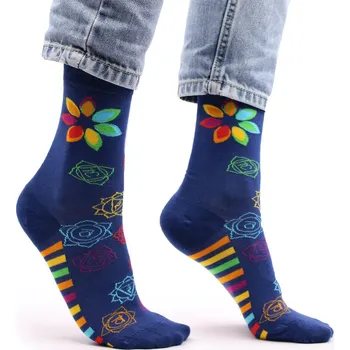 Pánské ponožky HAPPY HOP Bambusové ponožky Hop Hare MODRÁ