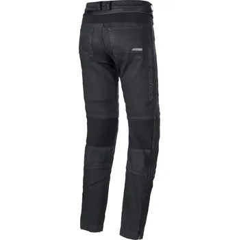 Moto oblečení kalhoty, jeansy COMPASS PRO RIDING, ALPINESTARS (černá, vel. 40) (Velikost: 28) 3326822-10
