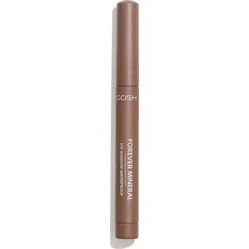 Oční stíny GOSH Forever Mineral Eyeshadow Waterproof 016 Matt Chocolate 1,4 g